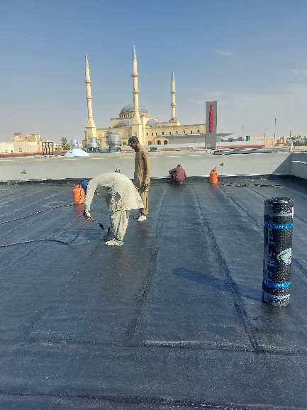 العزل المائي (Waterproofing) - حصن الاتقان بالرياض